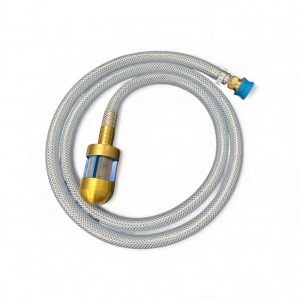 Aqua Flusher weighted filter and inlet pipe
