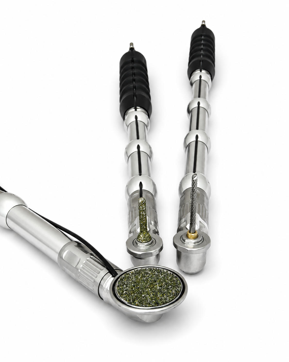 DYNAMIC PRO-v5 watercooled DISC Curved long Handpiece (30mm)